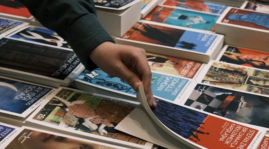 book sale event at a turkish library