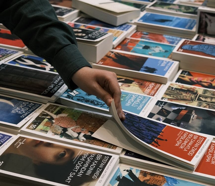 book sale event at a turkish library