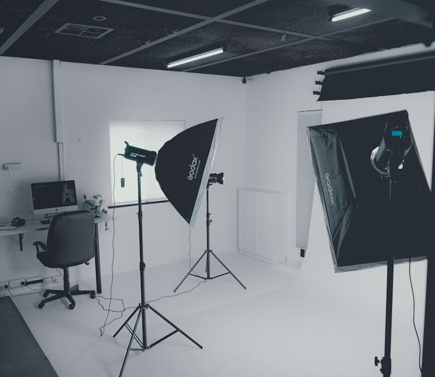photo studio set up