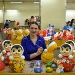 woman in toy factory